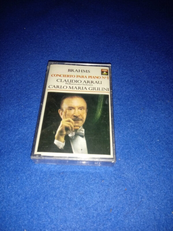 Claudio Arrau -concierto Para Piano N°. 1 - Cassette Brahms