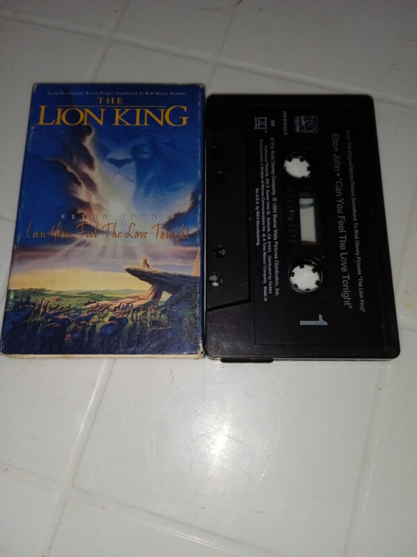 Elton John-can You Feel The Love Tonight - Cassette Single - Imagen 3