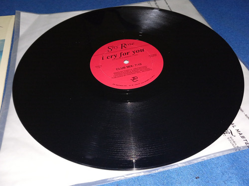 Shy Rose - I Cry For You - Vinilo 12 De Epoca - Imagen 3