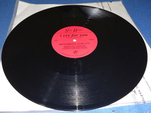 Shy Rose - I Cry For You - Vinilo 12 De Epoca - Imagen 4