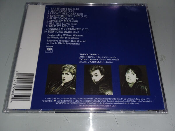 The Outfield - Play Deep - Cd - Imagen 2