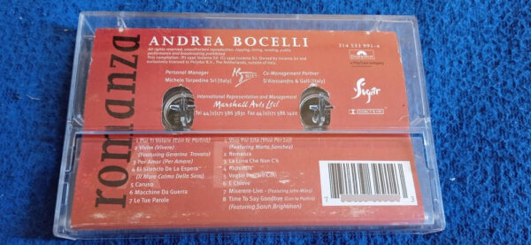 Andrea Bocelli - Romanza - Cassette - Imagen 2