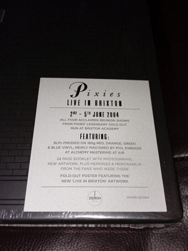 Pixies - Live In Brixton - Box Set - 8lp Vinilos - Imagen 2