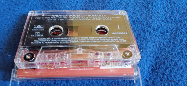 Andrea Bocelli - Romanza - Cassette - Imagen 3