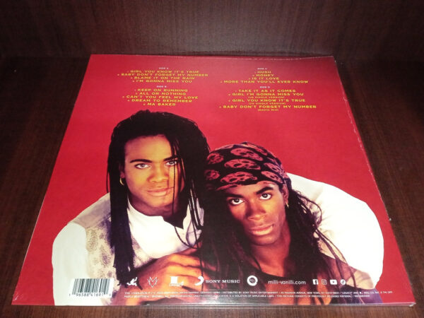 Milli Vanilli - The Best - Vinilo 2lp - Imagen 2