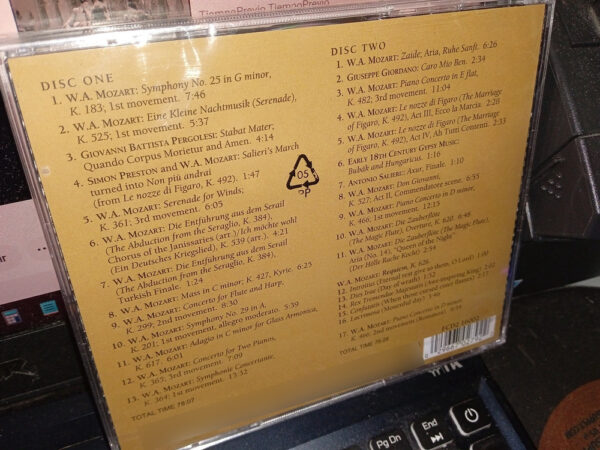 Amadeus (Mozart) - Soundtrack - 2cd - Imagen 2