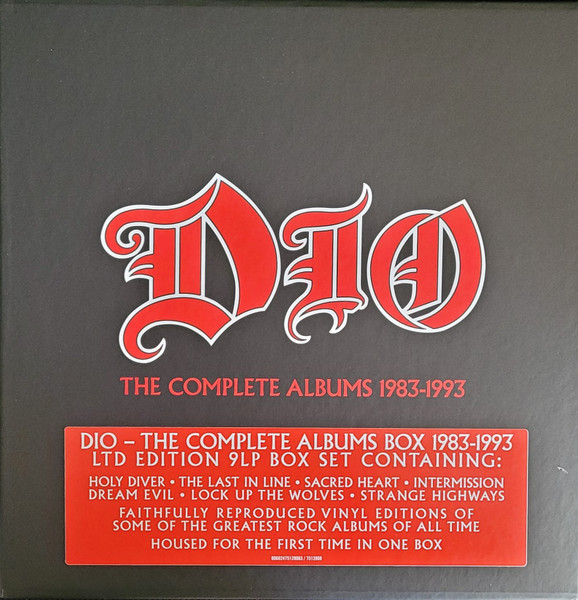 Dio - The Complete Albums 1983-1993 - Box Set Vinilo 9LP