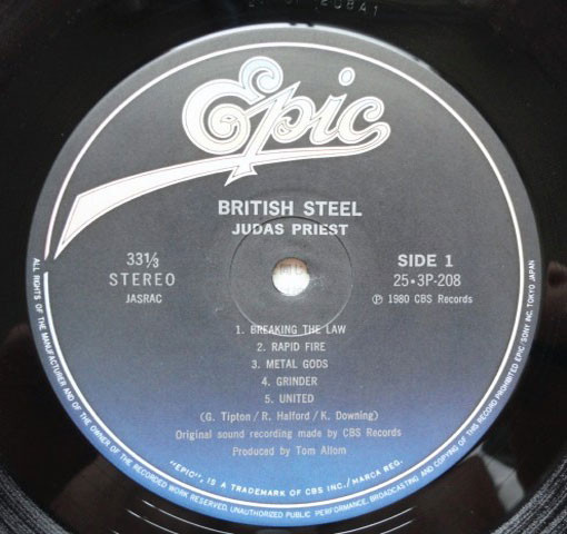 Judas Priest - British Steel - Vinilo JPN (Usado) - Imagen 6